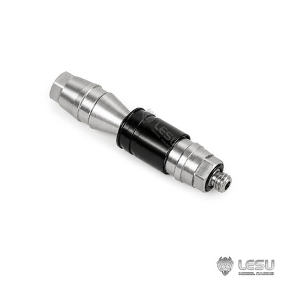 TOUCAN RC HOBBY LESU 1/14 Metal Quick Release Coupler Connector M3 External/Internal Thread DIY Parts Fitting for RC Hydraulic Excavator Loader Model