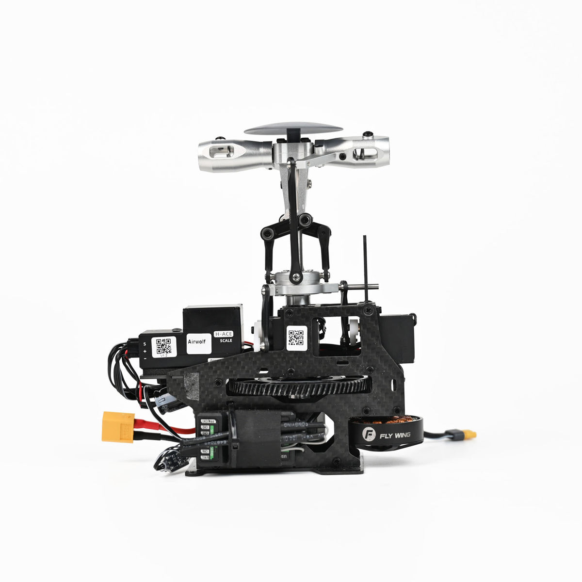 TOUCAN RC HOBBY FLYWING 470L Airwolf RC Helicopter 2-Blade Scale Model ACE GPS ATT RTF with Retractable Landing Gear Brushless Motor