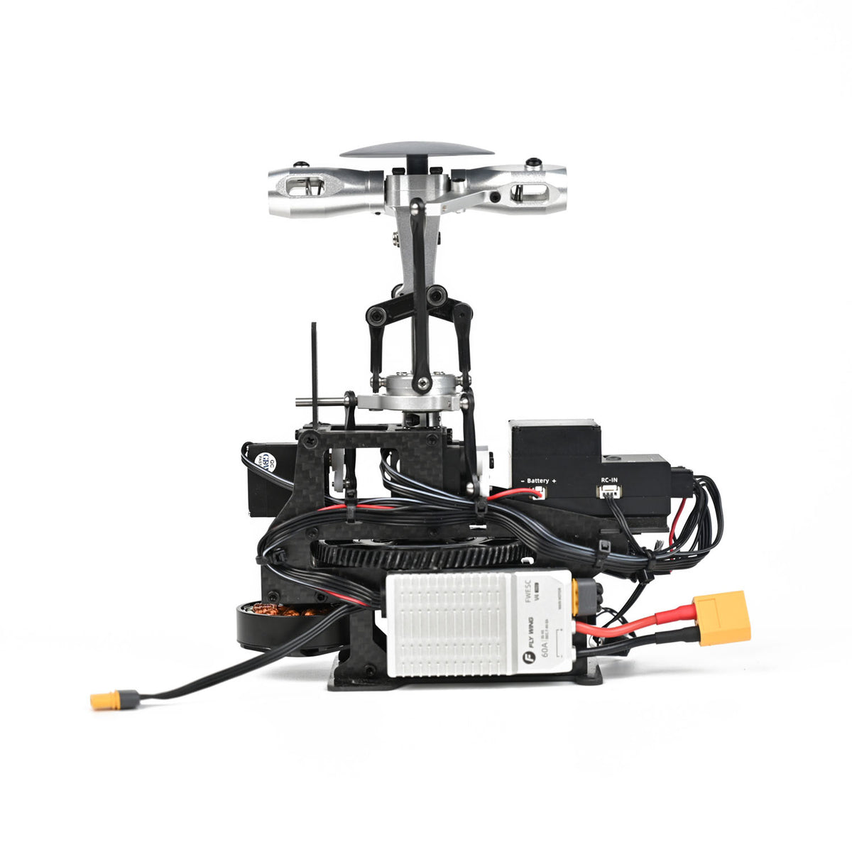 TOUCAN RC HOBBY FLYWING 470L Airwolf RC Helicopter 2-Blade Scale Model ACE GPS ATT RTF with Retractable Landing Gear Brushless Motor