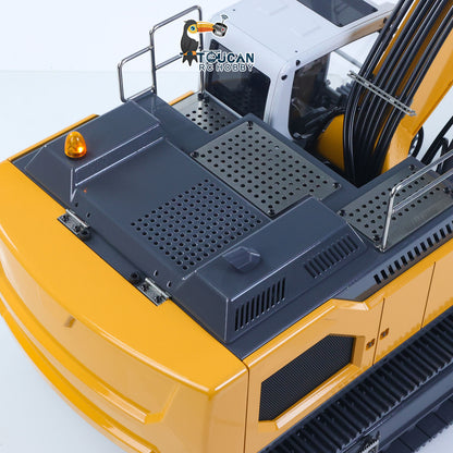 RTR metal rc excavator equipped PL18EV controller light group hydraulic leveling bucket
