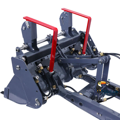 LESU Aoue BL71 1/14 Metal RC Backhoe Loader Excavator A0010 RTR Support Leg Light Sound System