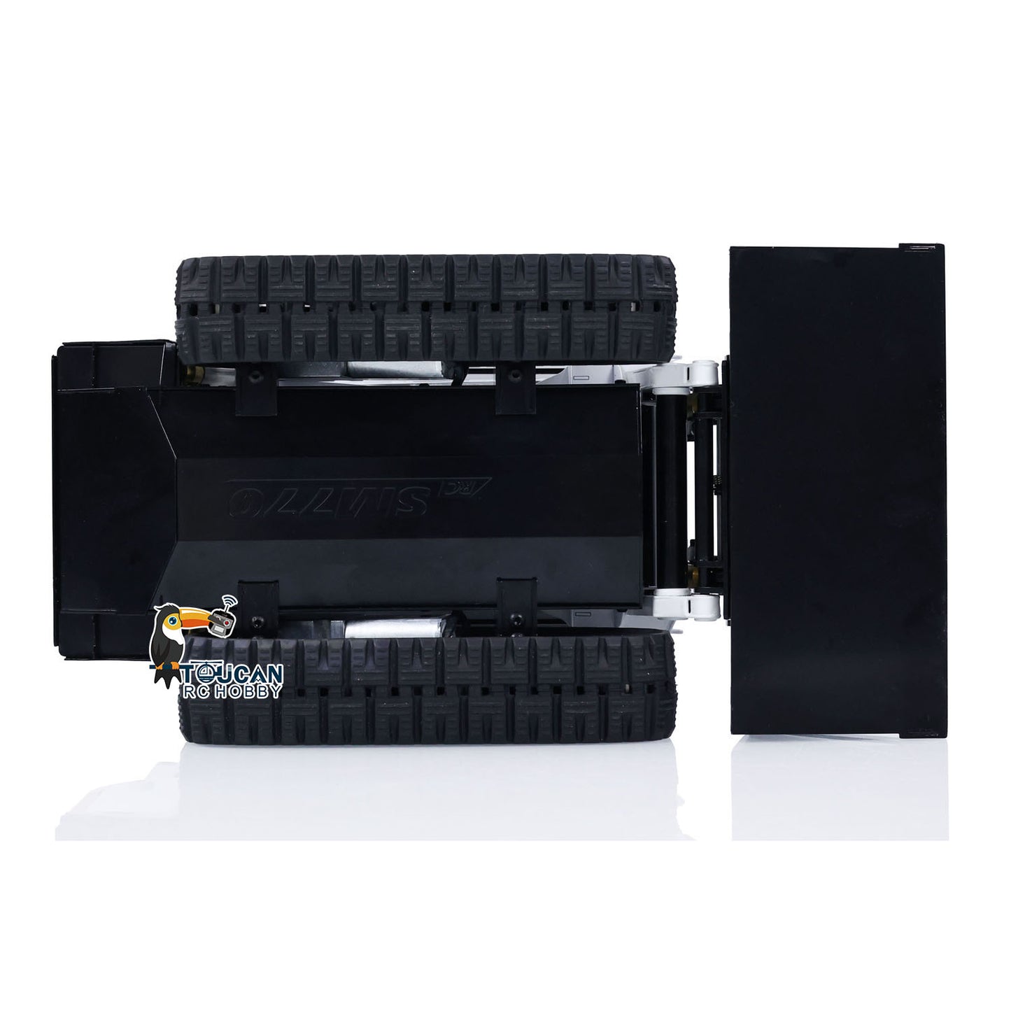 SM770 TOUCAN red black remote skid track loader factory assembled ready to run
