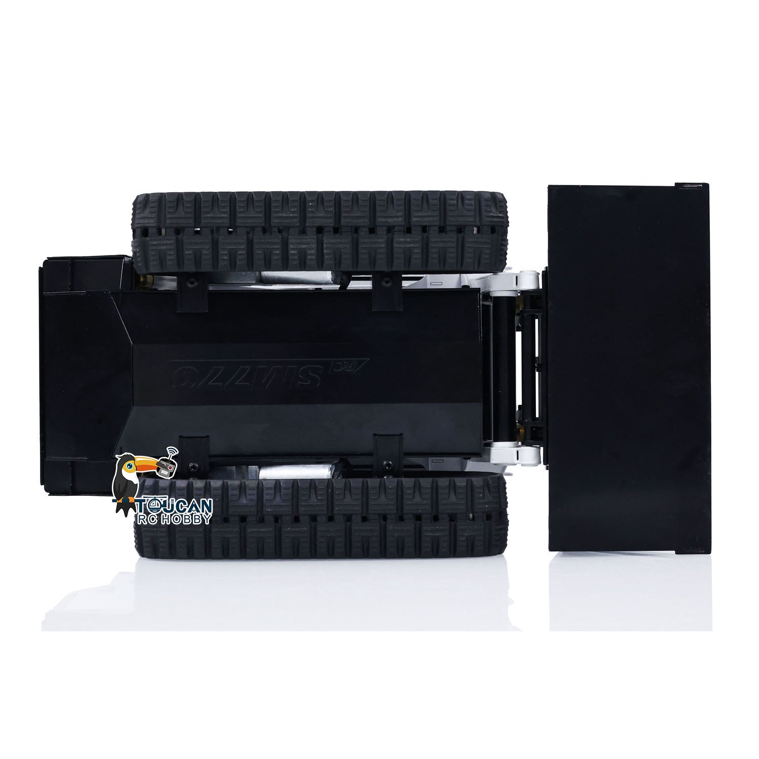 SM770 TOUCAN red black remote skid track loader factory assembled ready to run
