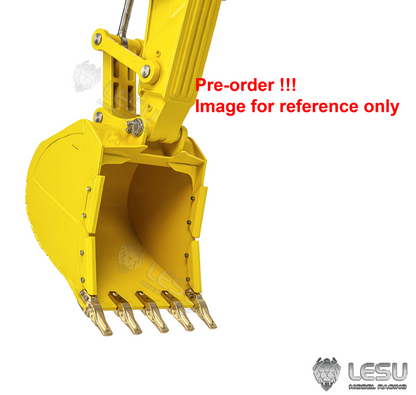 New Pre-Order Deposit LESU 1/14 PC500 Hydraulic RC Excavator with 7 Ways Valves 360 Degree Rotation for Construction Vehicle Enthusiast