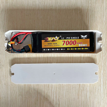 1/16 Henglong 7.4V 7000MAH Lipo Battery With XT60 Charger Plug Balanced Charging Board Electronic Parts For 3818/3819 RC Tank Model