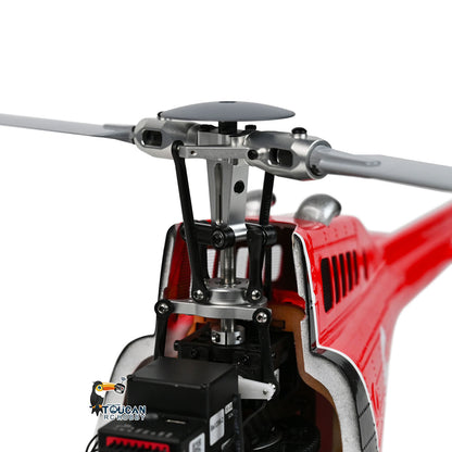 TOUCAN RC HOBBY RC Scale Army Helicopter FLYWING 206 V3 RTF Smart Drone Brushless Motor Painted and Assembled GPS EEP Carrying Case