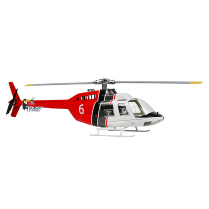 TOUCAN RC HOBBY RC Scale Army Helicopter FLYWING 206 V3 RTF Smart Drone Brushless Motor Painted and Assembled GPS EEP Carrying Case
