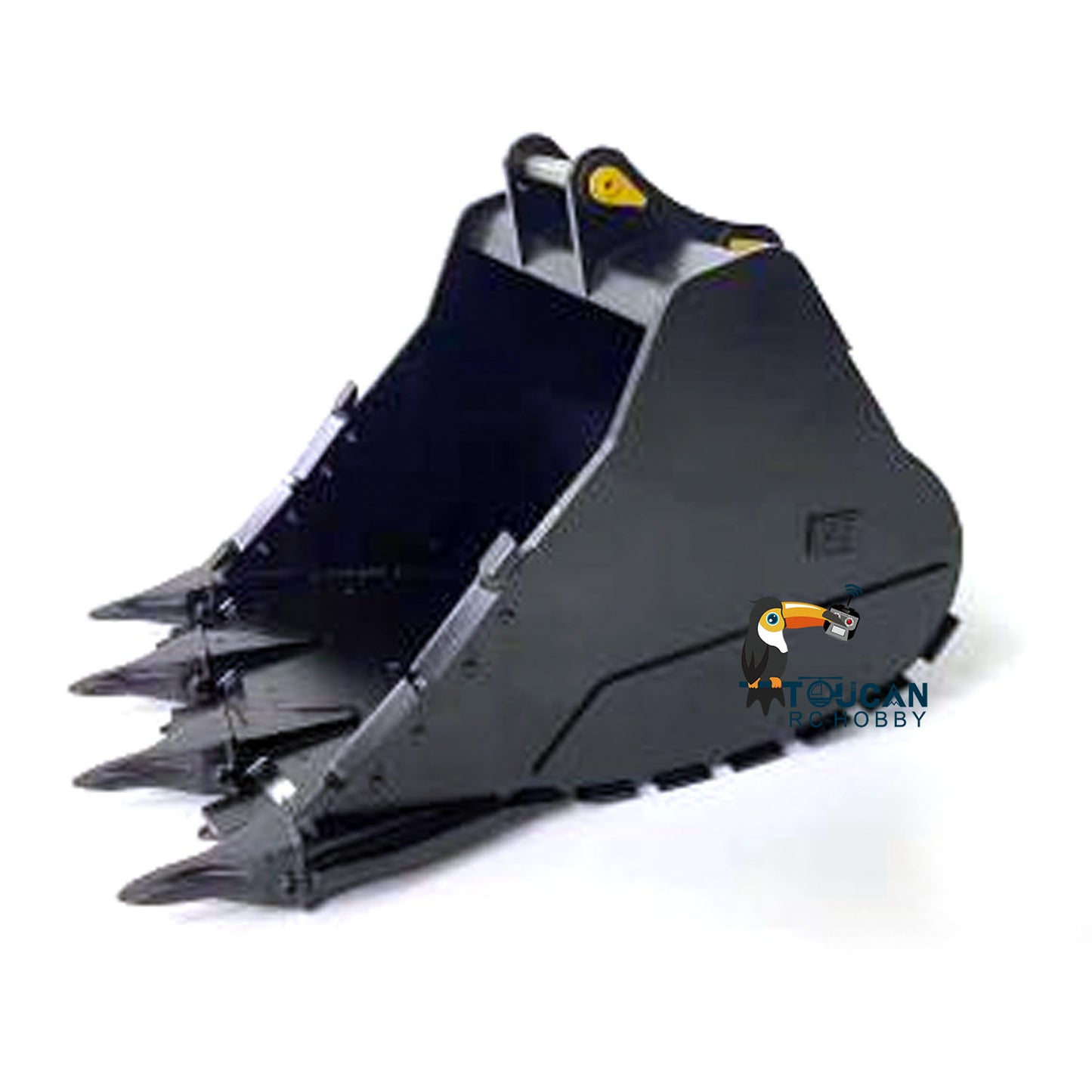 Metal Shovel Model Parts Vehicle Mining Bucket Claw Ripper Clamp for BMG 1/14 374F UHD Hydraulic RC Excavator Accessories