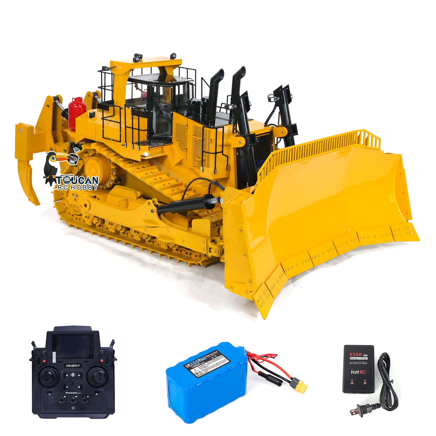 BSModel D11T 1/10 Metal RC Hydraulic Bulldozer RTR