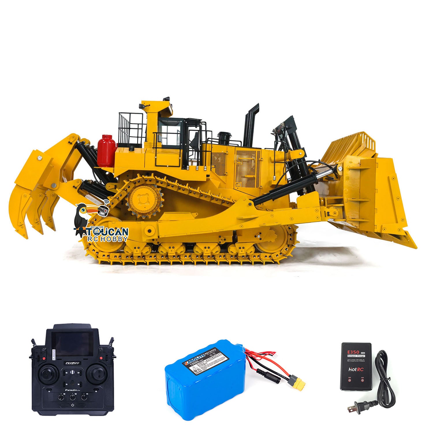 BSModel D11T 1/10 Metal RC Hydraulic Bulldozer RTR for Heavy