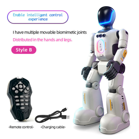 TOUCAN RC HOBBY JJRC R40 Smart RC Robot with Gesture Sensing Remote Control Programmable Actions Dancing Music Recording and Light Effects