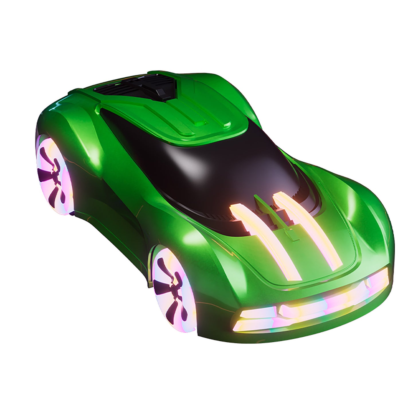 1:18 RC Racing Drift Car Wireless Control 4*4 New Energy Concept Car Model 360 Rotation Stunt Vehicle LED Lights Music Spray RTR