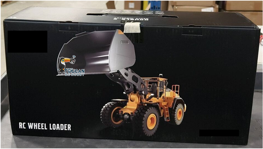 Second Hand CA Stock L260H Loader 1/16 Double Eagle E592 RC Loader Remote Control Car Light Sound