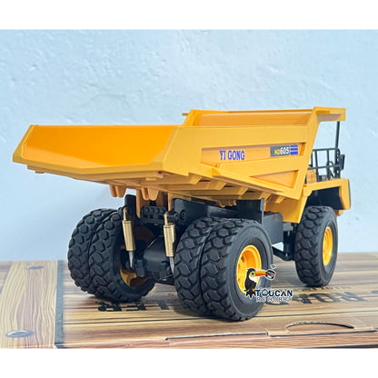 Pre-order 1/50 Electric Remote Control Dump Truck RC Construction Vehicle Tipper RTR Model Lights Sounds Effect Gift For Adult