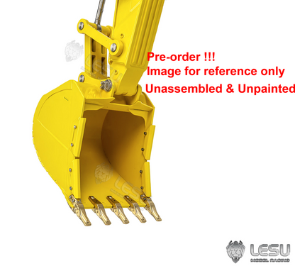 New Pre-Order Deposit LESU PC500 1/14  Hydraulic RC Excavator with 7 Ways Valves 360 Degree Rotation for Model Modification Enthusiast