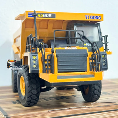 Pre-order 1/50 Electric Remote Control Dump Truck RC Construction Vehicle Tipper RTR Model Lights Sounds Effect Gift For Adult