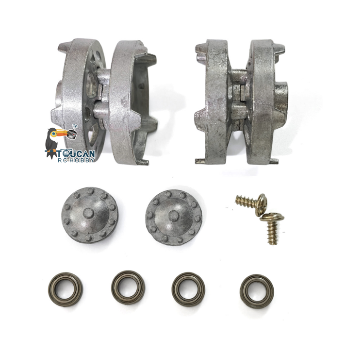 Henglong Metal Guard Plate Idlers Bearing Road Wheels Sprockets Tracks Linkages for 1/16 Scale China ZTZ 99 3899 99A 3899A RC Tank