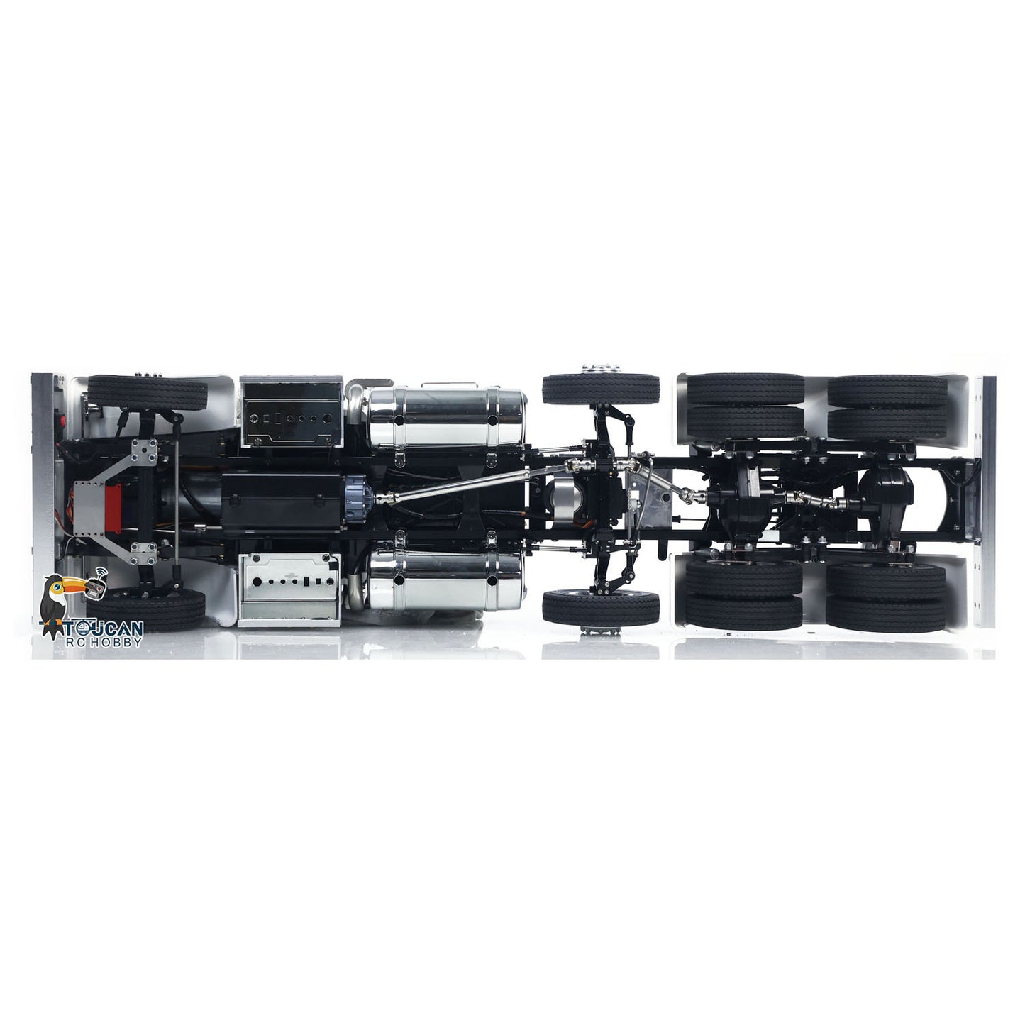 Complete ready-to-run 8X4 simulation RC tractor hobby car
