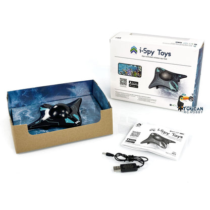Fast Free Shipping RC Phone Controlled Spy Boat RTR Mini Toy Camera Video App Wi-Fi Ship Gift for Kids