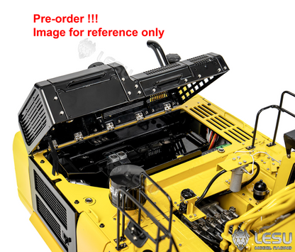 New Pre-Order Deposit LESU 1/14 PC500 Hydraulic RC Excavator with 7 Ways Valves 360 Degree Rotation for Construction Vehicle Enthusiast