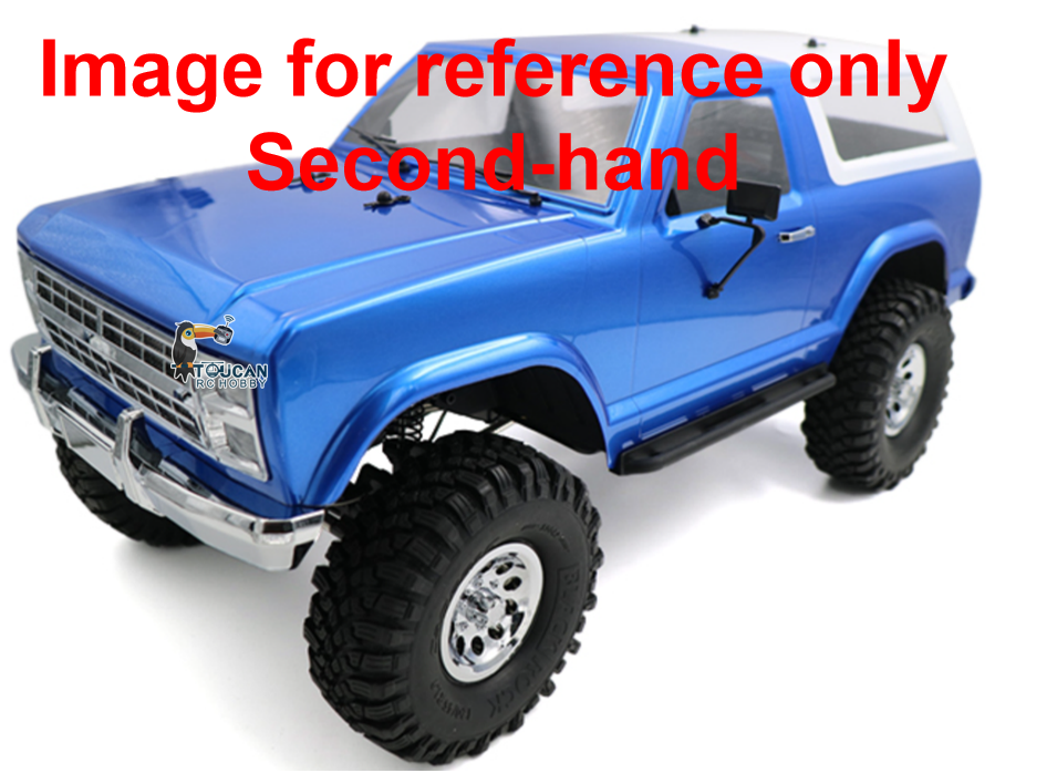 Free Shipping CN Stock Second-hand CROSS RC 1/10 EMO AT4 4x4 Crawler Car Motor Servo Esc 2.4G Remote Controlled
