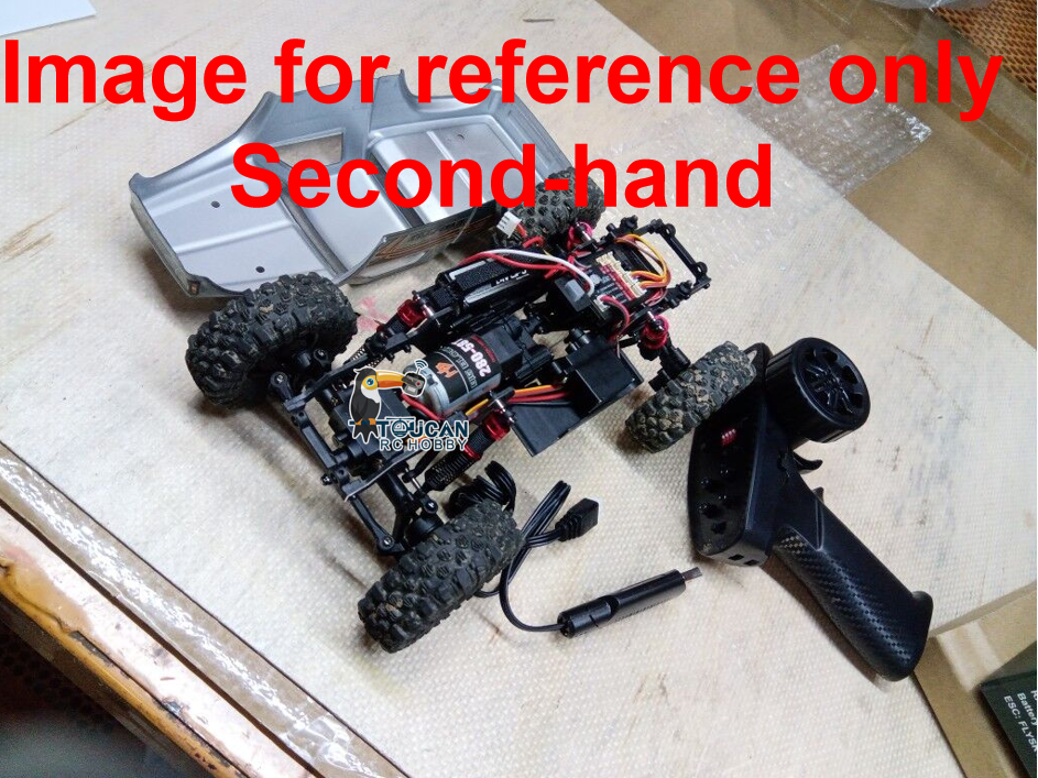 Fast Free Shipping Second Hand US Stock 4x4 1/18 RC Rock Crawler Car Electric Off-road Vehicles Hobby Plus CR18P Fighter