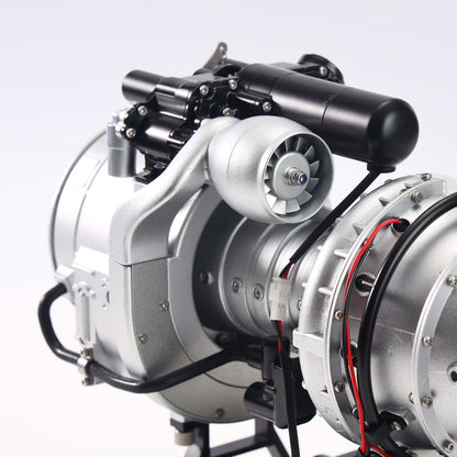 Black Hawk Helicopter Alloy Turboshaft Engine Kit TECHING DIY Electric Model Copy Classics DM136 470+ Parts Motor Metal Gears