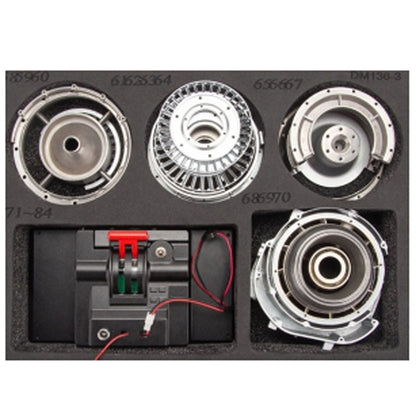 Black Hawk Helicopter Alloy Turboshaft Engine Kit TECHING DIY Electric Model Copy Classics DM136 470+ Parts Motor Metal Gears