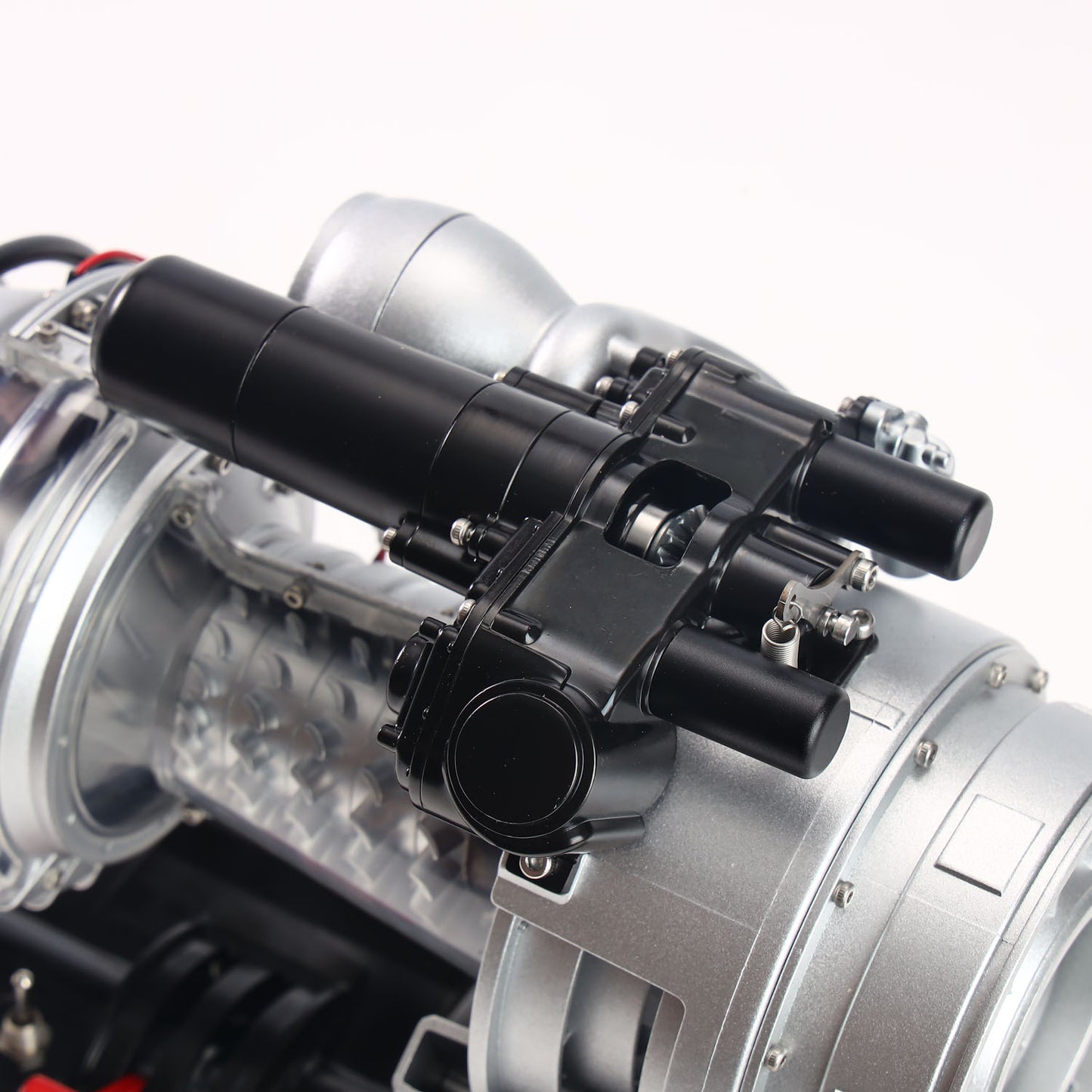 Black Hawk Helicopter Alloy Turboshaft Engine Kit TECHING DIY Electric Model Copy Classics DM136 470+ Parts Motor Metal Gears