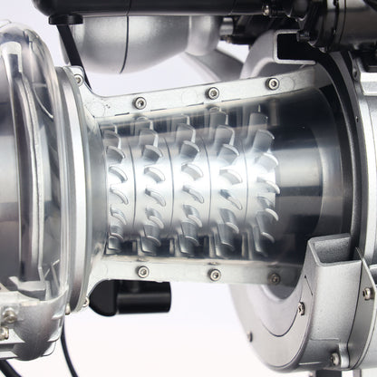 Black Hawk Helicopter Alloy Turboshaft Engine Kit TECHING DIY Electric Model Copy Classics DM136 470+ Parts Motor Metal Gears