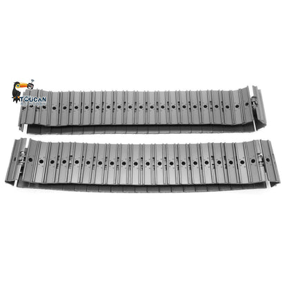 CUT Model Metal Zinc Alloy Tracks 50MM/35MM for 1/14 RC Hydraulic Excavator LR914 C914 Digger Model JDM-208 920 DIY Parts for Serious Enthusiast