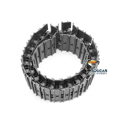 CUT Model Metal Zinc Alloy Tracks 50MM/35MM for 1/14 RC Hydraulic Excavator LR914 C914 Digger Model JDM-208 920 DIY Parts for Serious Enthusiast