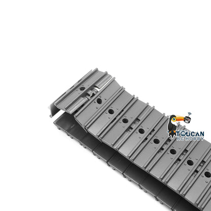 CUT Model Metal Zinc Alloy Tracks 50MM/35MM for 1/14 RC Hydraulic Excavator LR914 C914 Digger Model JDM-208 920 DIY Parts for Serious Enthusiast