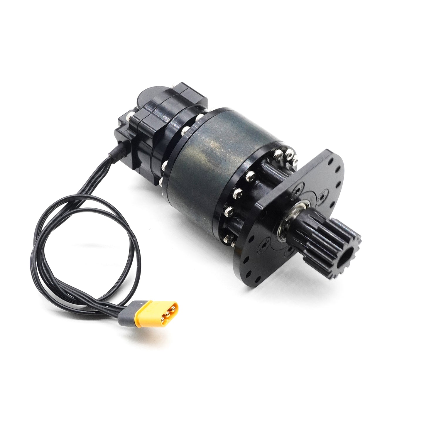 Metal Rotary Motor W/ Bullet Connector for 1/12 1/14 RC Hydraulic Excavator Loader Dumper Remote Control Construction Vehicle