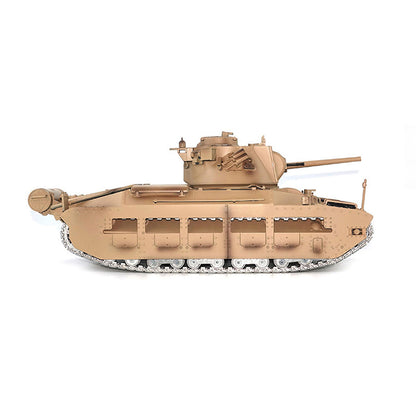 Pre-order 1/16 RC Tank Matilda III IV Tongde IR Turret Rotary 320 Degree Electric Remote Control Military Vehicle Metal Gearbox Road Wheel