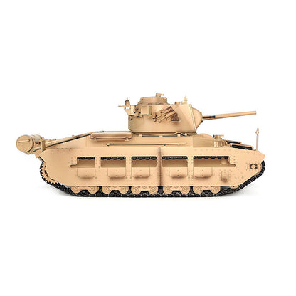Tongde 1/16 Remote Control Military Tank Matilda III IV Turret Rotation 320 Degree IR Lights Sounds RC Electric Model Smoke Unit