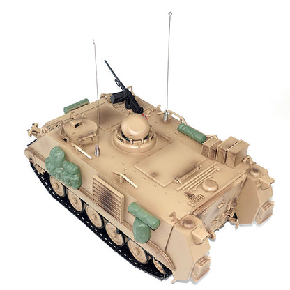 Tongde 1/16 RC Military Tank M2412-C M113A2 APC Turret Rotation 360 Degree Infrared LED Light Sound Remote Control Electric Toy