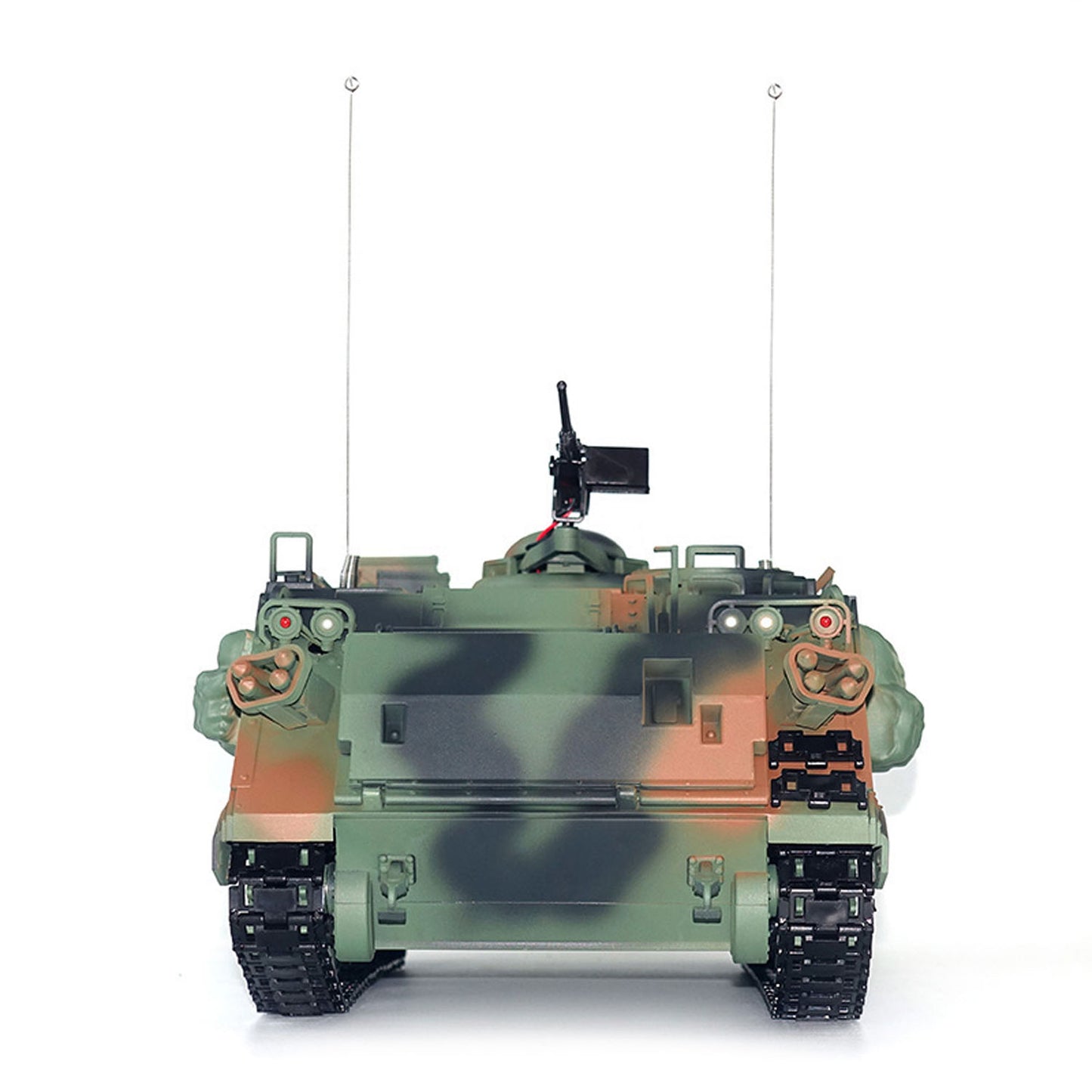 Infrared System Tongde RC Tank 1/16 M113A2 Rotating Turret Headlight Sounds Plastic Hull Metal Transmission Battery Ready to Run