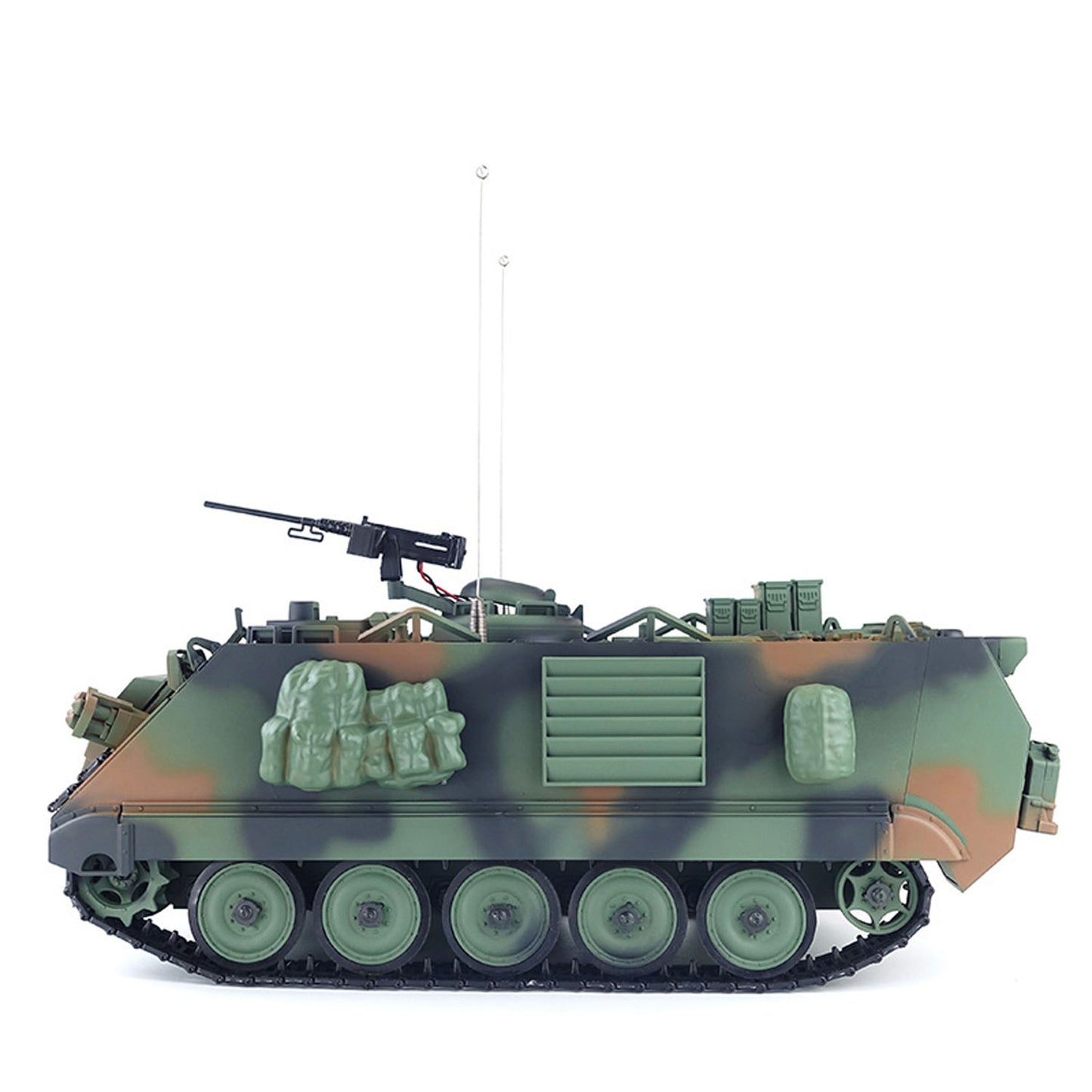 Infrared System Tongde RC Tank 1/16 M113A2 Rotating Turret Headlight Sounds Plastic Hull Metal Transmission Battery Ready to Run
