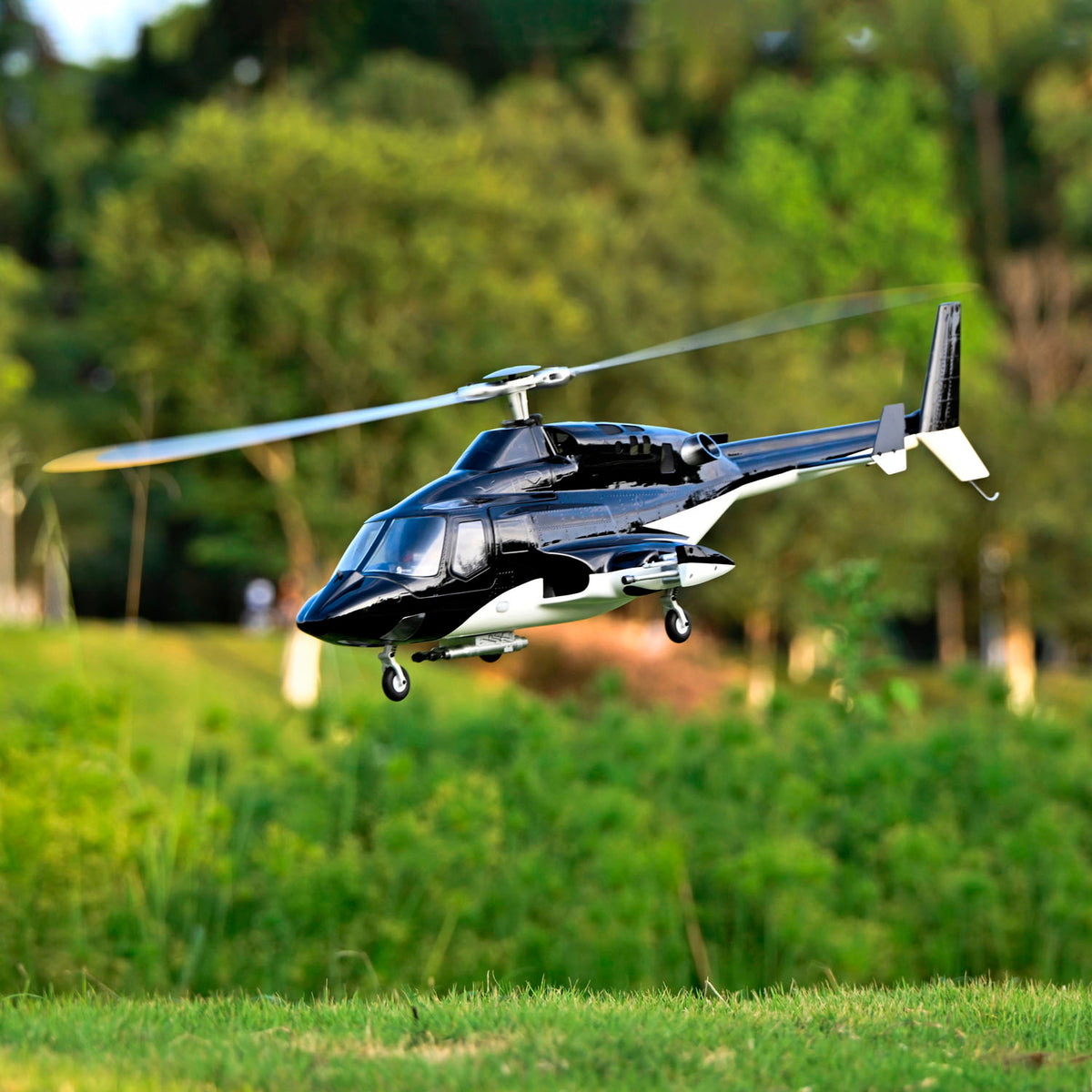 TOUCAN RC HOBBY FLYWING 470L Airwolf RC Helicopter 2-Blade Scale Model ACE GPS ATT RTF with Retractable Landing Gear Brushless Motor
