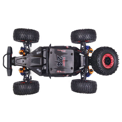 TOUCAN RC HOBBY ZD Racing 1/10 DBX 104 Radio Controlled Off Road Car Spare Tire Version 4WD Electric RC Desert Racer Metal Oil Filled Shocks