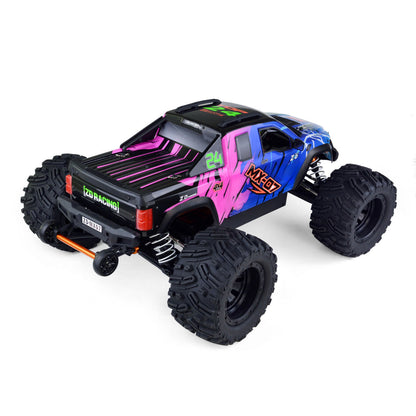 ZD Racing 1/7 Remote Control Big Tire Truck MX-07 Hobbywing Brushless 160A ESC Metal Shock Absorber AWD High Speed RC Model Car