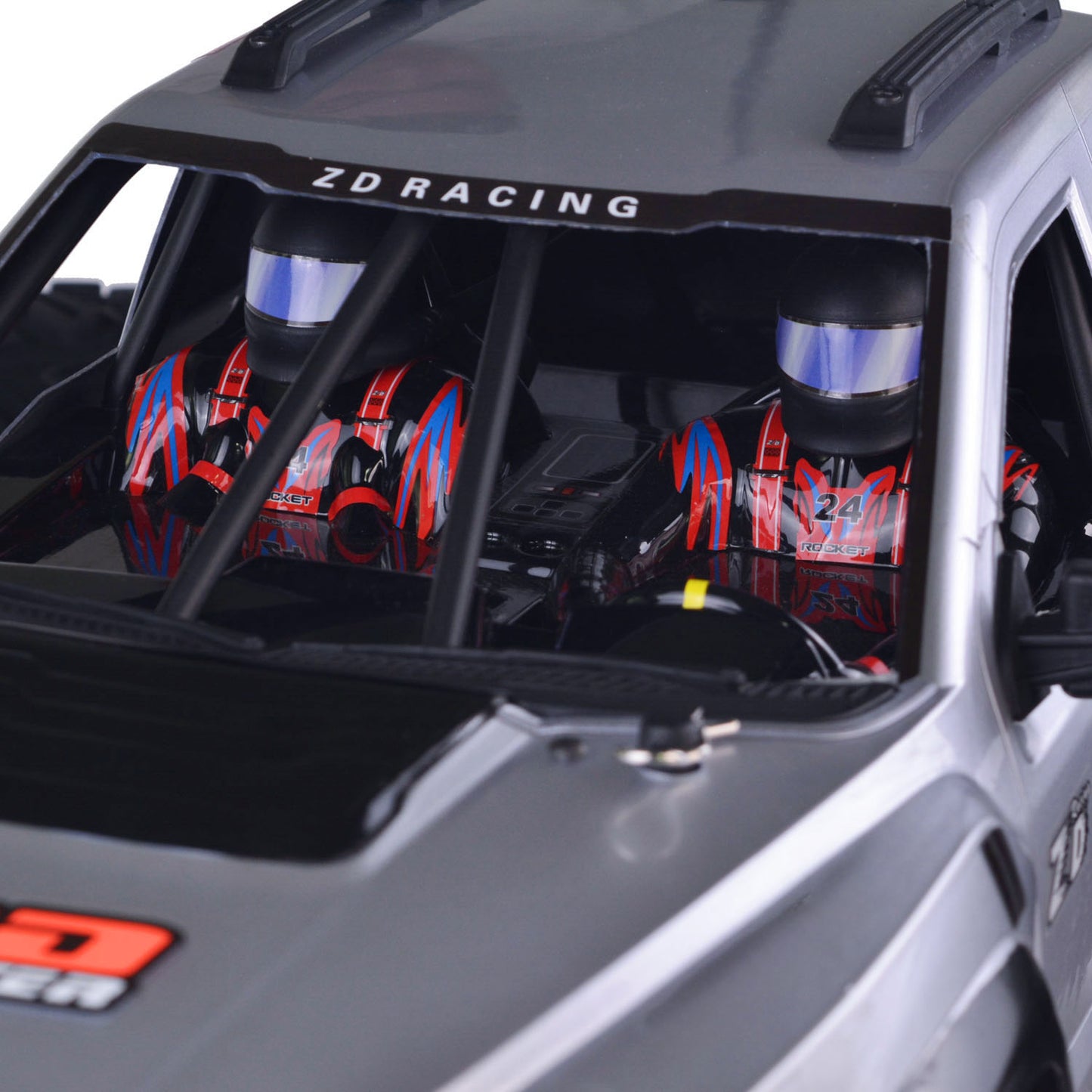 ZD Racing 1/7 4X4 Remote Control Monster Truck MX-07 All-Terrain Tire Roll Cage Metal Center Differential RC Model Car No Battery