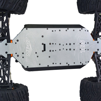 ZD Racing 1/7 4X4 Remote Control Monster Truck MX-07 All-Terrain Tire Roll Cage Metal Center Differential RC Model Car No Battery