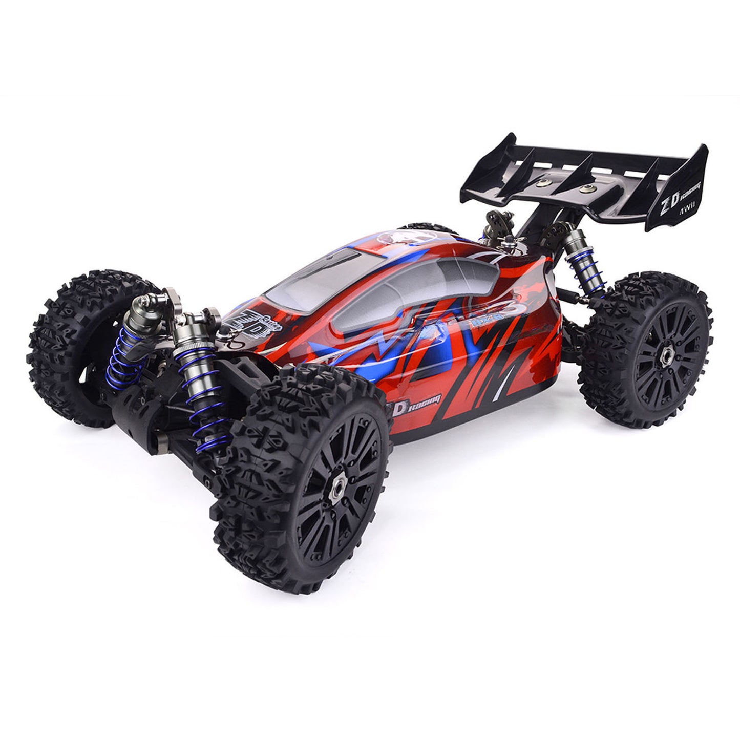 Fast Free Shipping for EU 100KM/H ZD Racing 1/8 High Speed RC 9020 V3 4X4 Electric Remote Control Off Road Vehicle Ready to Run Metal Shock Absorber