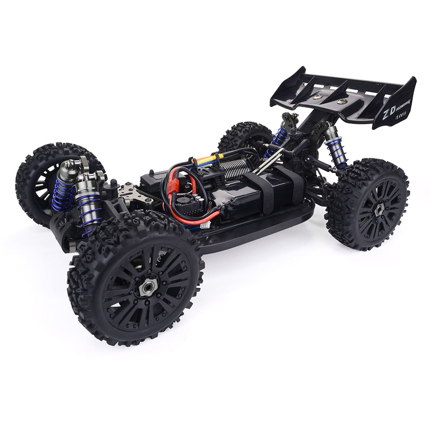 ZD Racing 1:8 High Speed RC Off Road Car 100KM/H 9020 V3 4*4 Wireless Control Buggy 08421 Oil Filled Metal Shocks Transmitter