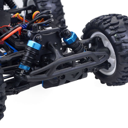 4WD RC Desert Buggy DTK-16 ZD Racing 1/16 2.4GHz Remote Control Off Road Vehicle 45KM/H 2435 Brushless Motor Lights Battery RTR