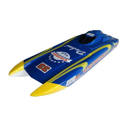 26CC G26L Prepainted Gasoline Racing KIT Fiber Glass RC Boat Hull Dendroaspis Polylepis Only for Advanced Player DIY Model Adult