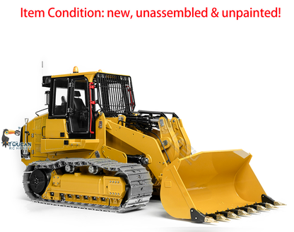 TOUCAN RC HOBBY LESU 1/14 973K Hydraulischer RC-Kettenlader Metall ferngesteuertes Auto Baufahrzeug Simulationsmodell Bausätze/PNP/RTR