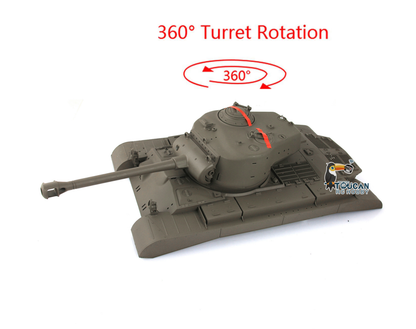 TOUCAN RC HOBBY Henglong 1/16 Scale USA M26 Pershing RC Tank 3838 Upper Hull W/ 360 Degree Turret